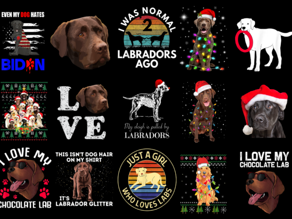 15 labrador shirt designs bundle for commercial use part 4, labrador t-shirt, labrador png file, labrador digital file, labrador gift, labrador download, labrador design