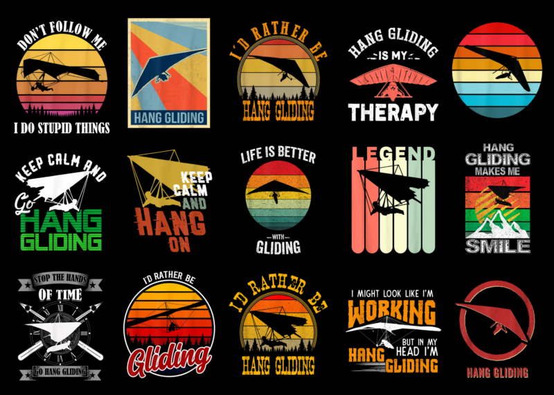 15 Hang Gliding Shirt Designs Bundle For Commercial Use Part 2, Hang Gliding T-shirt, Hang Gliding png file, Hang Gliding digital file, Hang Gliding gift, Hang Gliding download, Hang Gliding design