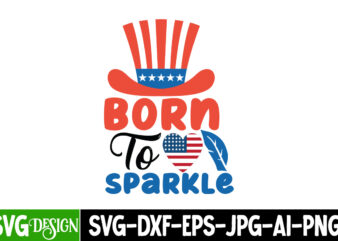 Born to Sparkle T-Shirt Design