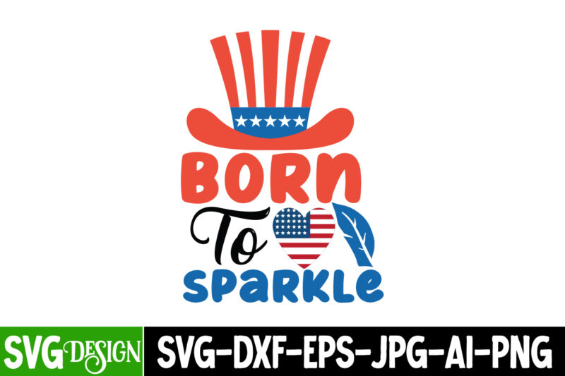 Born to Sparkle T-Shirt Design