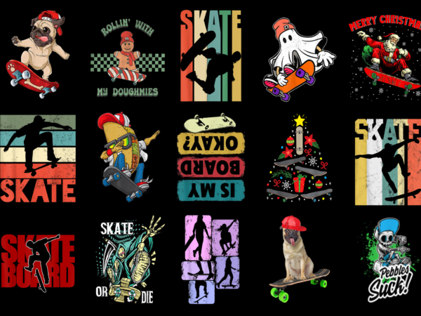 15 skateboarding shirt designs bundle for commercial use part 2, skateboarding t-shirt, skateboarding png file, skateboarding digital file, skateboarding gift, skateboarding download, skateboarding design