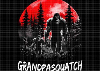 Grandpa Squatch Bigfoot Png, Funny Bigfoot Dad Sasquatch Yeti Father’s Day Png, Father’s Day Png, Bigfoot Dad Png