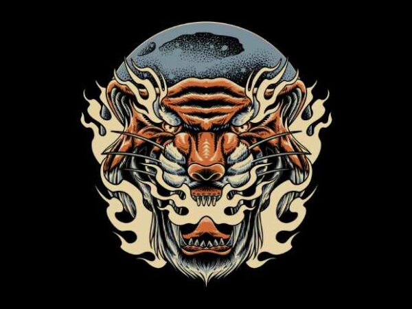 Tiger T Shirt Design