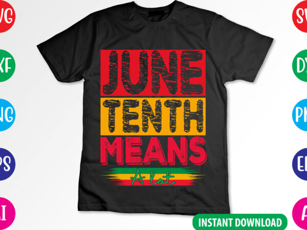 Juneteenth t-shirt design