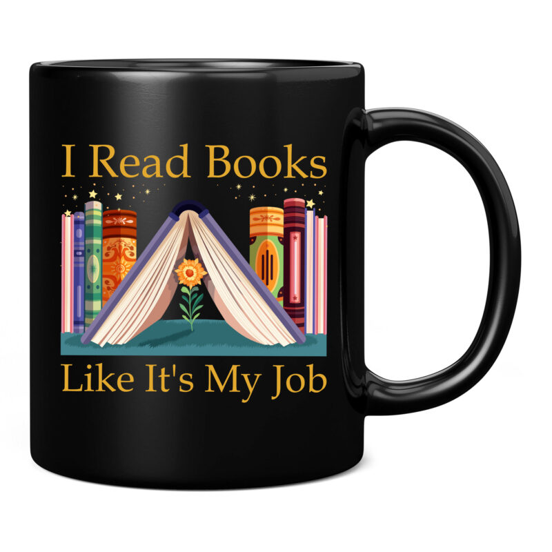 I Read Books Like It’s My Job Bookworm Gift PC