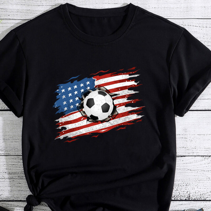 Patriotic football 4th Of July USA American Flag PC