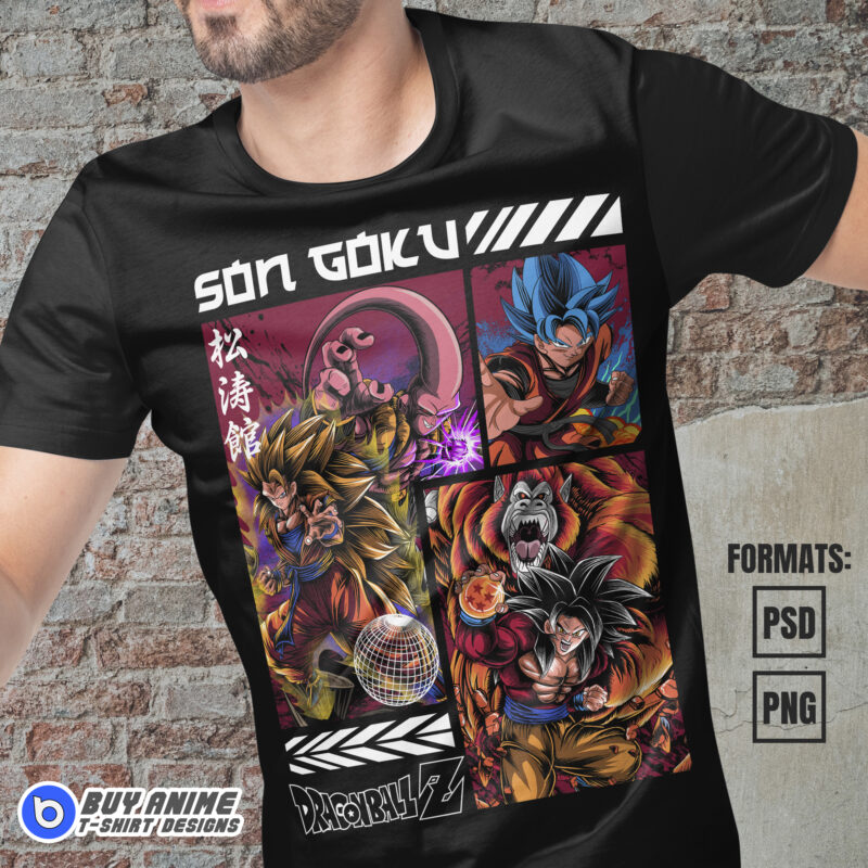 Premium Anime Vector Files, Ready for DTF, DTG, Sublimation Printing ...