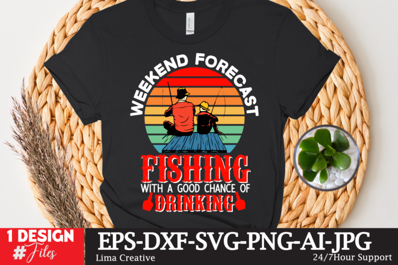 Weeken Forecast Fishing With A Good Chance Of Drink T-shirt Design,fishing,bass fishing,fishing videos,florida fishing,fishing video,catch em all fishing,fishing tips,kayak fishing,sewer fishing,ice fishing,pier fishing,city fishing,pond fishing,urban fishing,creek fishing,shore fishing,winter fishing,magnet fishing,bass