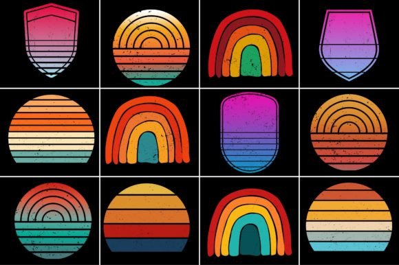 Retro Vintage Sunset Grunge Background Bundle,Sunset,Vintage,Retro,Sunset Bundle,Retro Vintage Sunset.Retro Sunset,Vintage Retro,Vintage Sunset,Retro Colorful Background,Vintage Colorful Background,Pod,T Shirt Elements,Vintage Circle Sunset,retro Circle Sunset,Sunset Graphic Design,Half Circle Vintage,Retro Striped Sunset,Vintage Striped Sunset,Distress