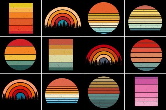 Retro Vintage Sunset Grunge Background Bundle,Sunset,Vintage,Retro,Sunset Bundle,Retro Vintage Sunset.Retro Sunset,Vintage Retro,Vintage Sunset,Retro Colorful Background,Vintage Colorful Background,Pod,T Shirt Elements,Vintage Circle Sunset,retro Circle Sunset,Sunset Graphic Design,Half Circle Vintage,Retro Striped Sunset,Vintage Striped Sunset,Distress