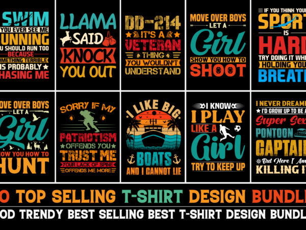 T-shirt design bundle