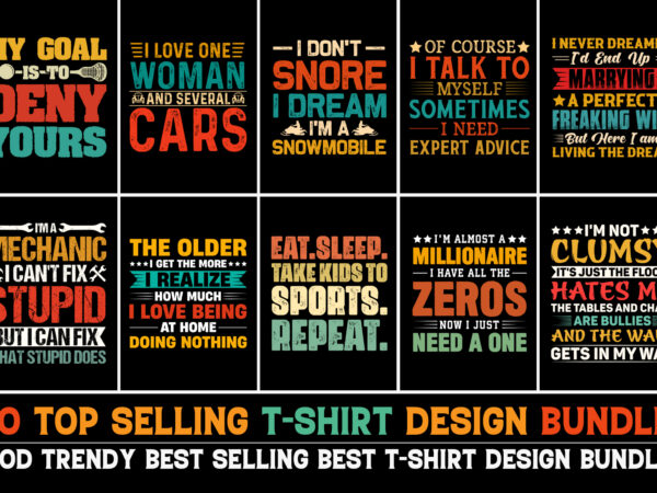 T-shirt design bundle