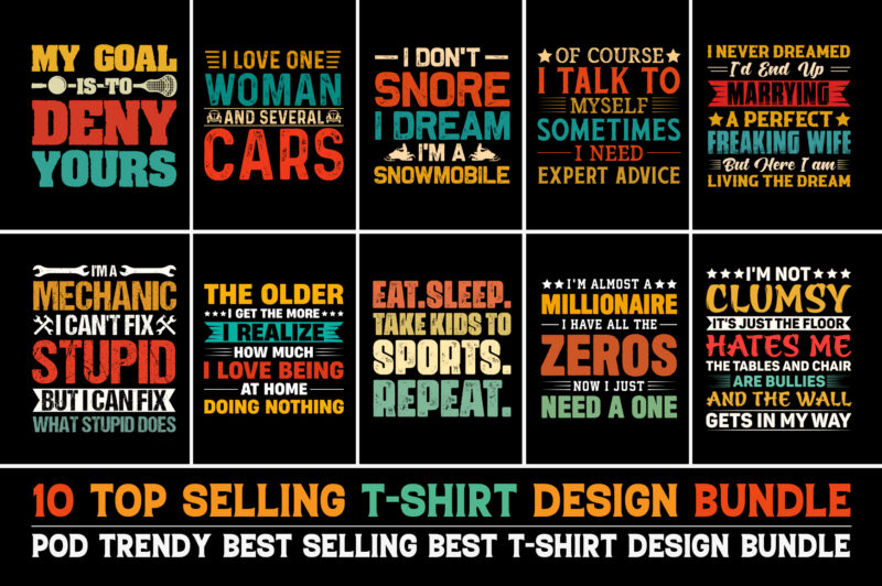 T-Shirt Design Bundle