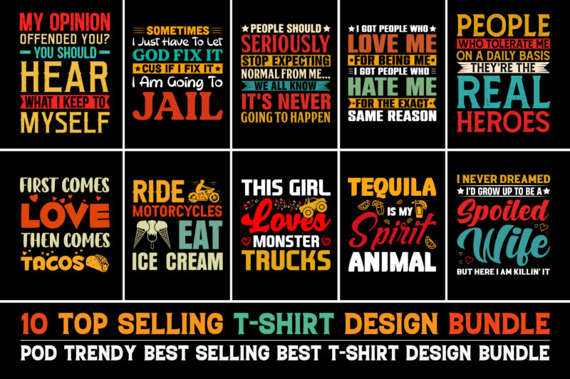 T-Shirt Design Bundle