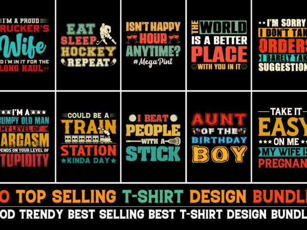 T-shirt design bundle