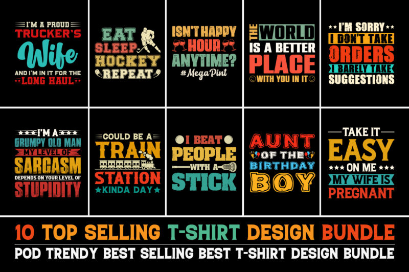 T-Shirt Design Bundle