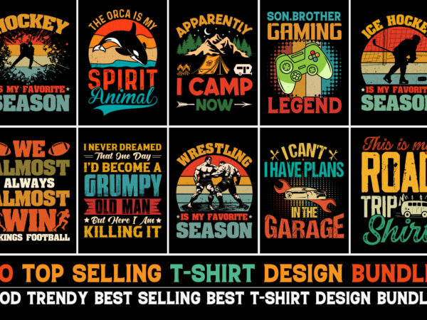 T-shirt design bundle