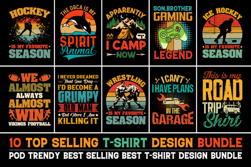 T-Shirt Design Bundle