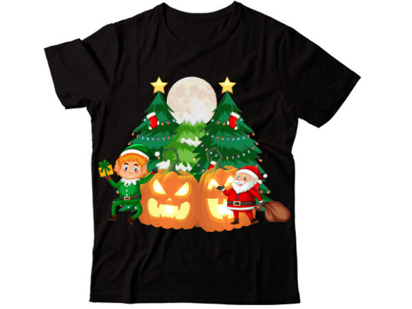 Halloween illustration t-shirt design