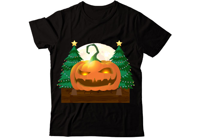 Halloween illustration T-shirt Design