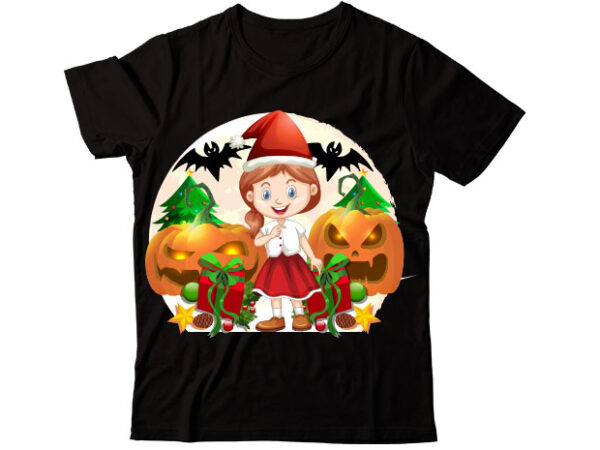 Halloween illustration t-shirt design