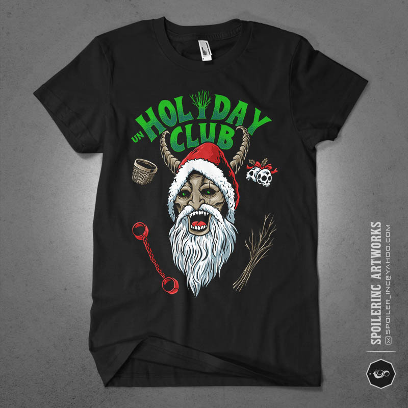 30 X-MAS tshirt design bundles vol.2 populer santa illustration