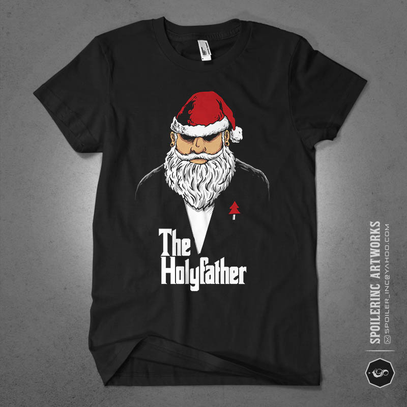 30 X-MAS tshirt design bundles vol.2 populer santa illustration