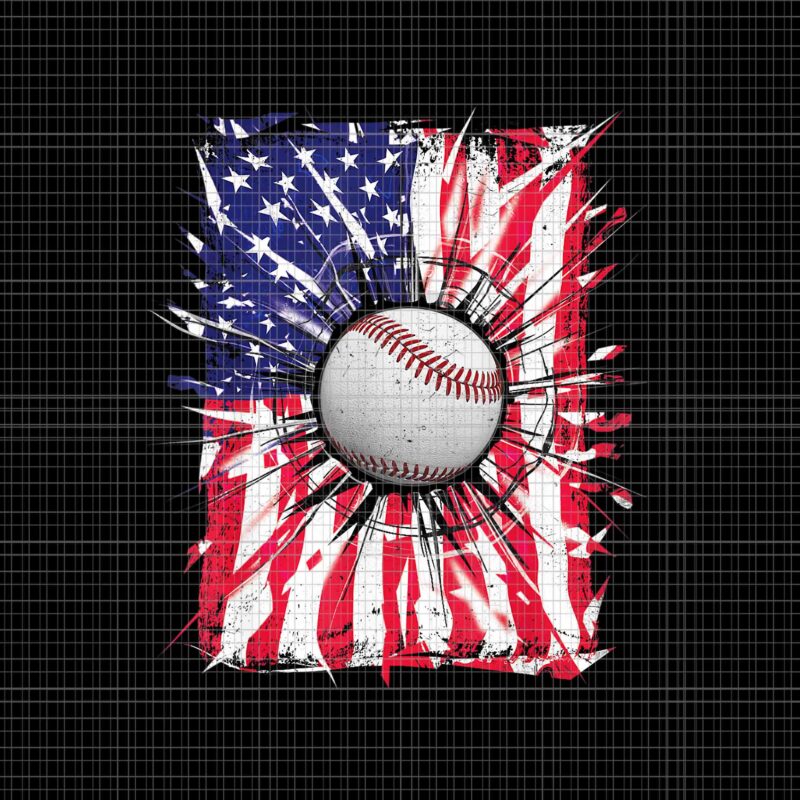 Baseball 4th Of July SVG, Baseball 4th Of July Patriotic Baseball