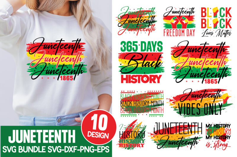 Juneteenth Svg Bundle, black history month svg bundle,Juneteenth Svg Bundle, Black History Svg, Black Independence Svg, 1865 Free-ish Svg, African American Svg,June 19th Svg,Dope Black Woman Svg ,Juneteenth PNG Bundle,