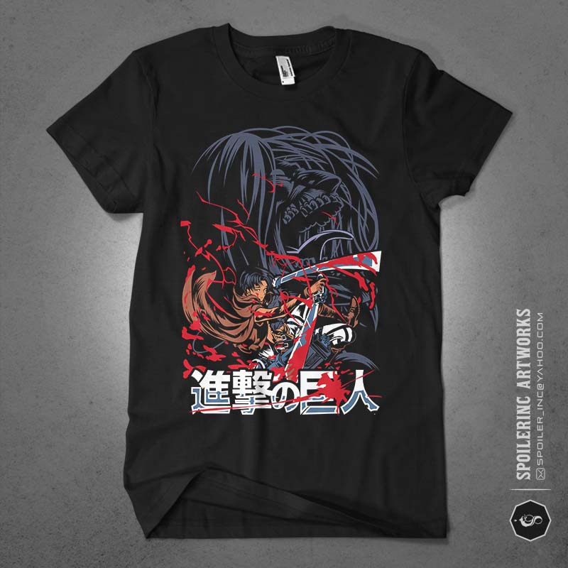 populer anime lover tshirt design bundle illustration part 3