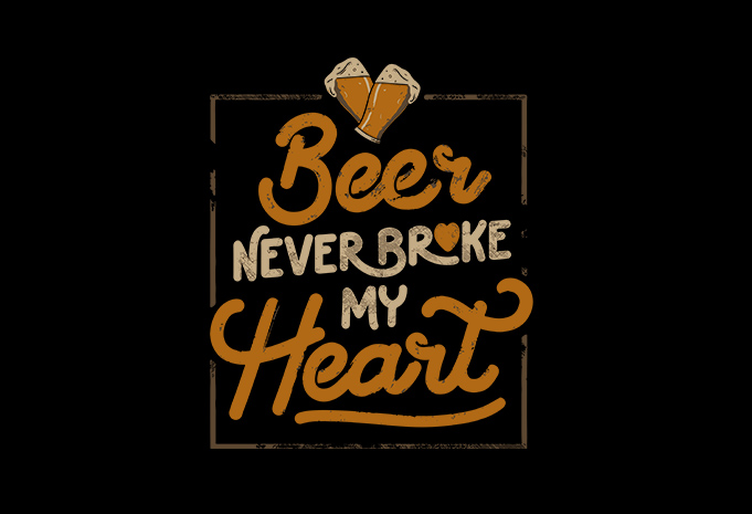 Beer Heart - Buy t-shirt designs