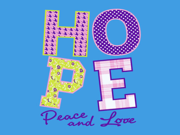 Hope graphic t shirt