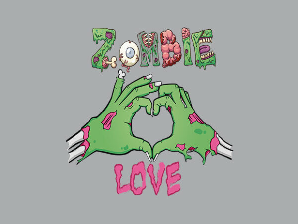 zombie love drawing