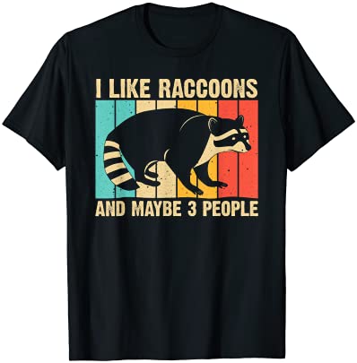 15 Raccoon Shirt Designs Bundle For Commercial Use Part 2, Raccoon T ...