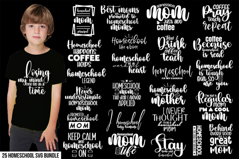 Homeschool SVG Bundle, School SVG