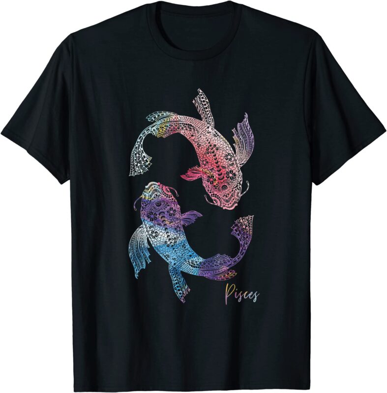 15 Pisces Shirt Designs Bundle For Commercial Use Part 3, Pisces T-shirt, Pisces png file, Pisces digital file, Pisces gift, Pisces download, Pisces design