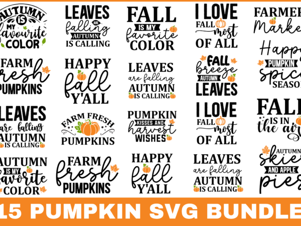 Pumpkin svg bundle,pumpkin svg tshirt bundle