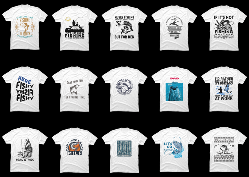 15 Fishing shirt Designs Bundle For Commercial Use Part 13, Fishing T-shirt,  Fishing png file, Fishing digital file, Fishing gift, Fishing download,  Fishing design DBH - Buy t-shirt designs
