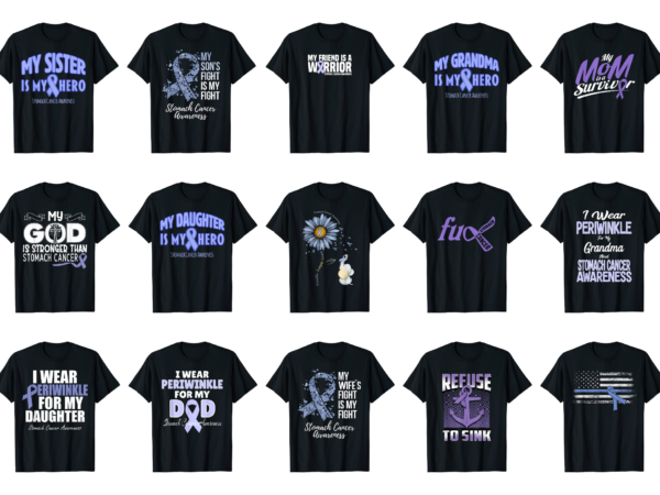 15 stomach cancer awareness shirt designs bundle for commercial use part 4, stomach cancer awareness t-shirt, stomach cancer awareness png file, stomach cancer awareness digital file, stomach cancer awareness gift,