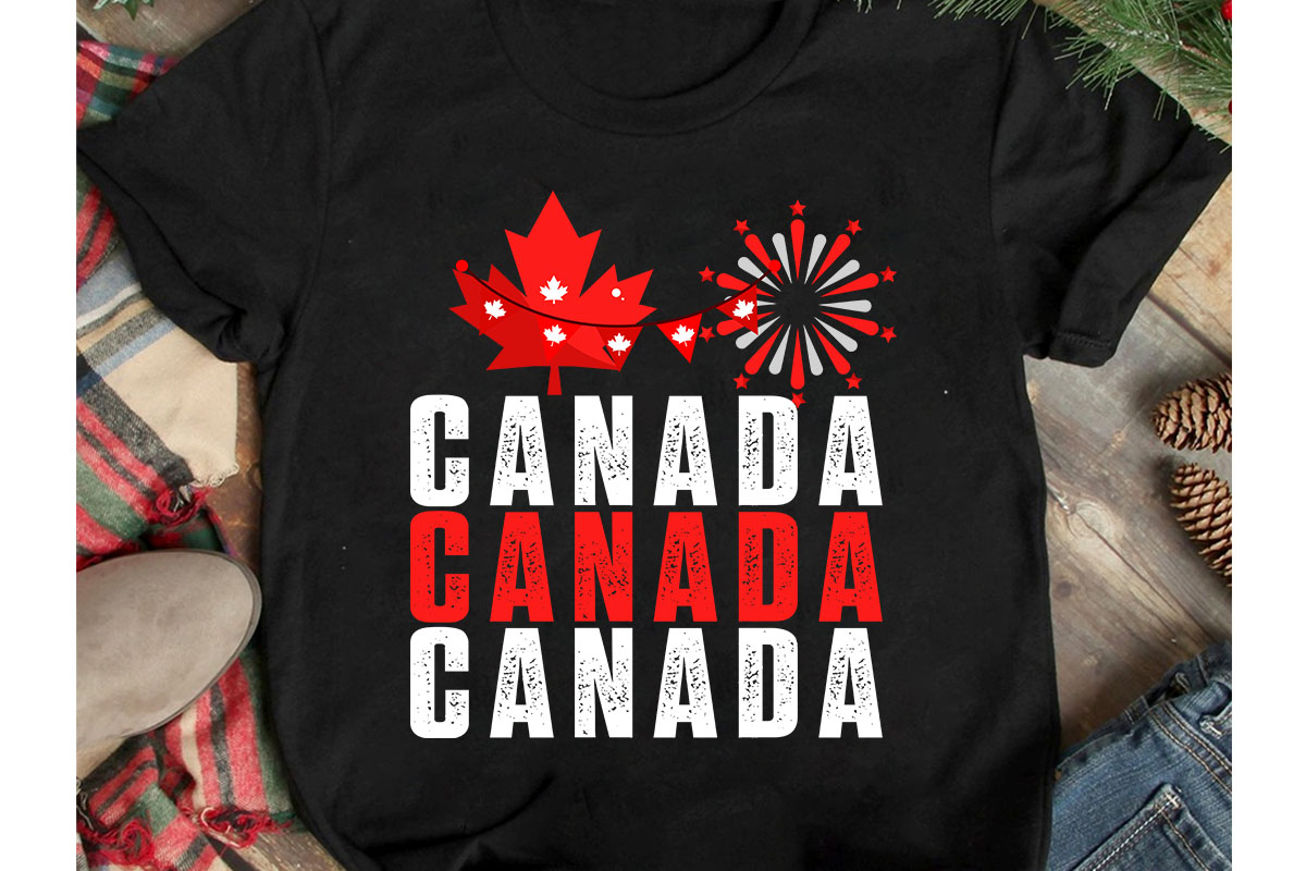 Canada T-Shirt Design, Canada Vector T-Shirt Design On Sale, Canada  Independence Day T-Shirt Design, Canada Independence Day SVG Cut File,  Canada svg, Canada Flag svg Bundle, Canadian svg Instant Download,Canada -  Buy