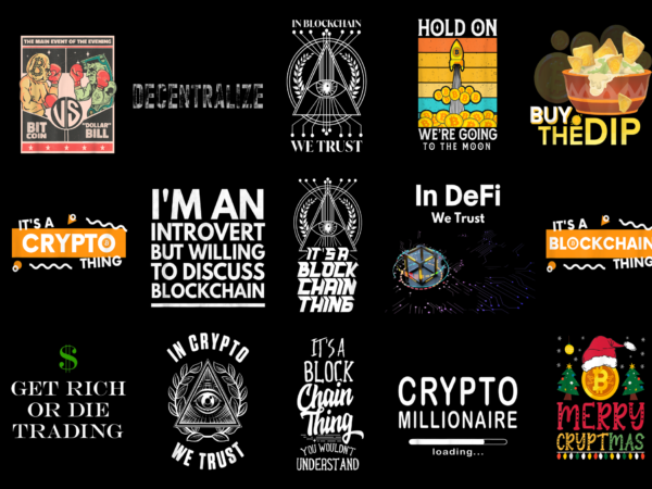 15 blockchain shirt designs bundle for commercial use part 3, blockchain t-shirt, blockchain png file, blockchain digital file, blockchain gift, blockchain download, blockchain design