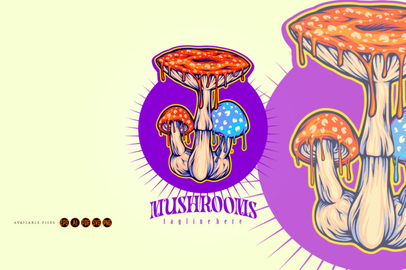Mysterious magic of melting psychedelic mushrooms
