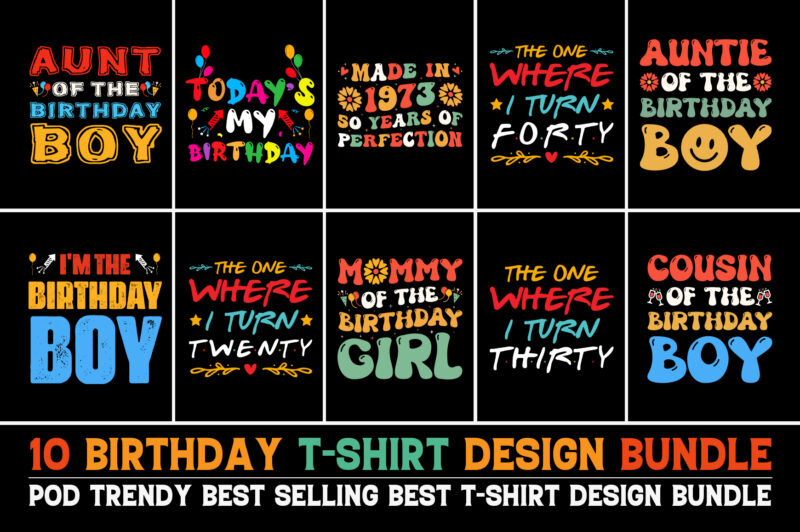 100 T-Shirt Design Bundle 8