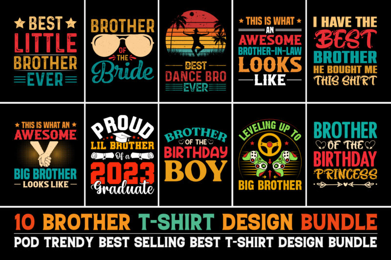 100 T-Shirt Design Bundle 2