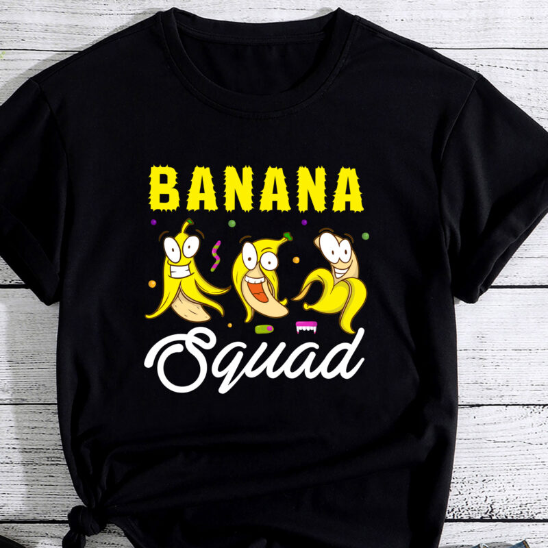 Funny BANANA SQUAD Shirt That’s Bananas Halloween Costume PC