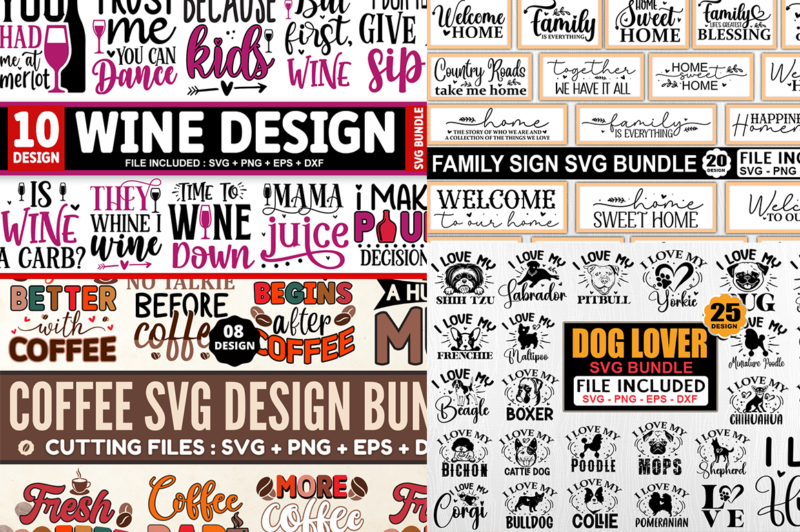 The Mega Crafter SVG Bundle, The Mega T-Shirt Designs Bundle,The Mega SVG Bundle,tshirt bundles,tshirt designs bndle,fall tshirt designs,halloween tshirt bundle.autumn tshirt designs