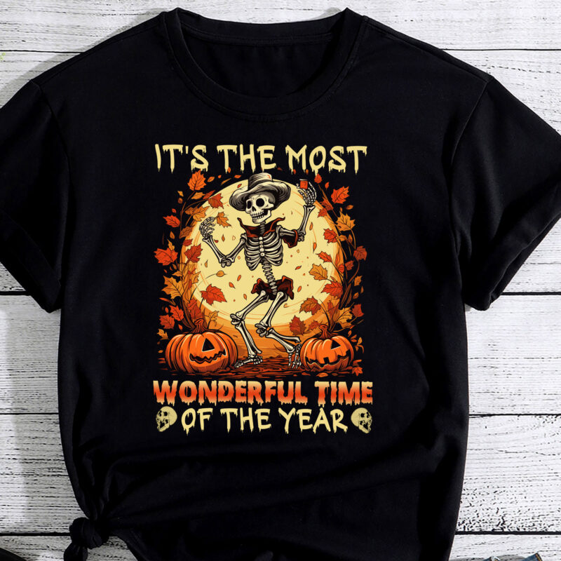 It_s The Most Wonderful Time Of The Year Skeleton Halloween PC