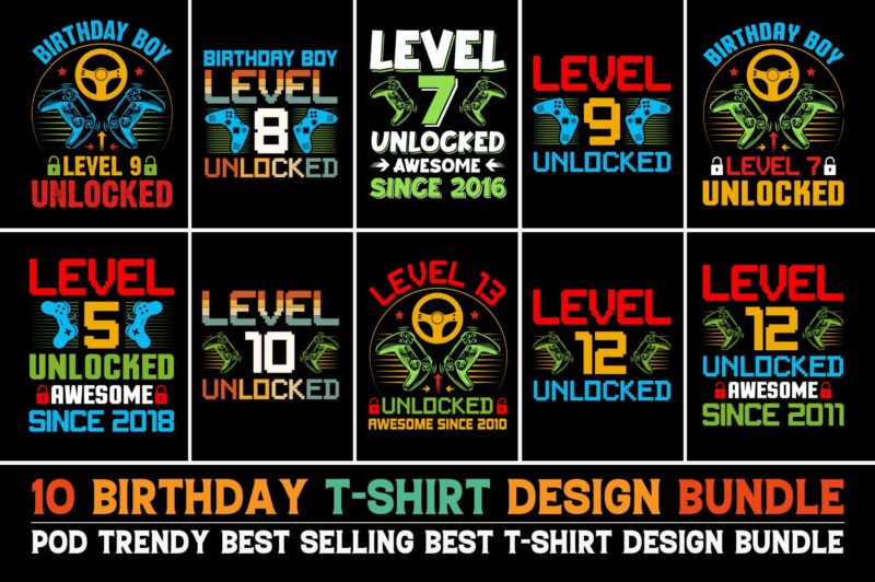 100 T-Shirt Design Bundle 2