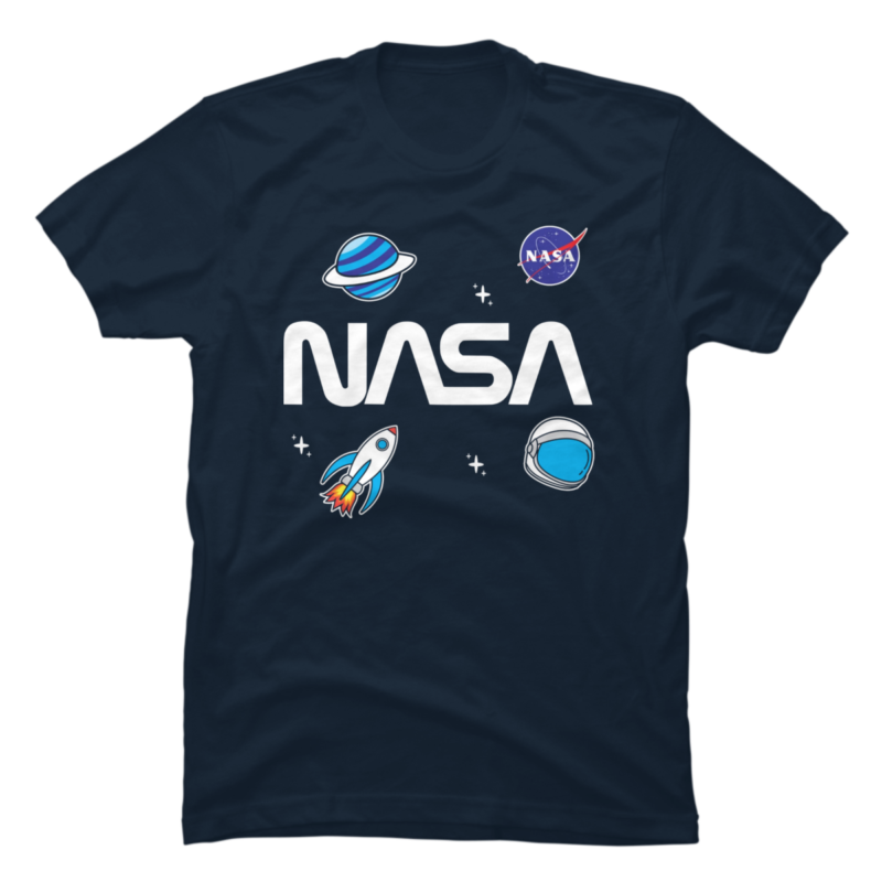 15 NASA shirt Designs Bundle For Commercial Use Part 3, NASA T-shirt ...