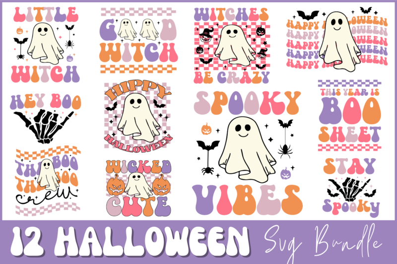 Halloween Svg Bundle, Halloween T-shirt Svg Bundle - Buy t-shirt designs